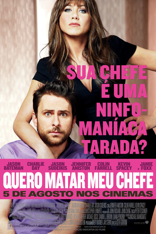 Horrible Bosses - Brazilian Movie Poster