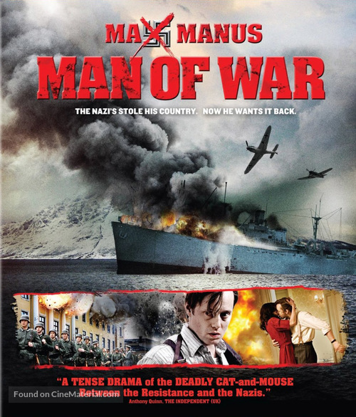 Max Manus - Blu-Ray movie cover