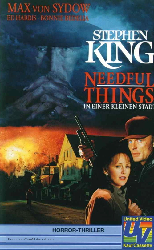 Needful Things - German Movie Cover