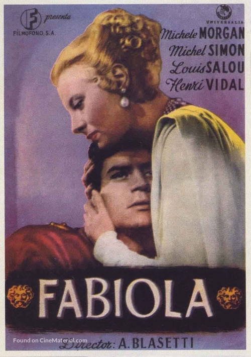 Fabiola - Spanish Movie Poster