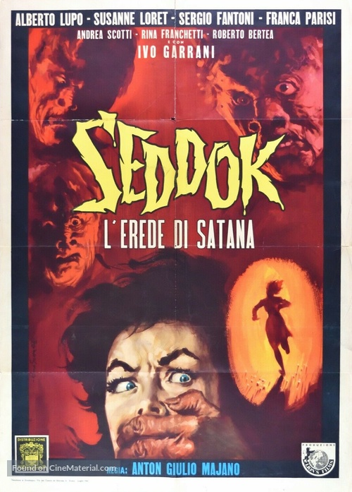 Seddok, l&#039;erede di Satana - Italian Movie Poster