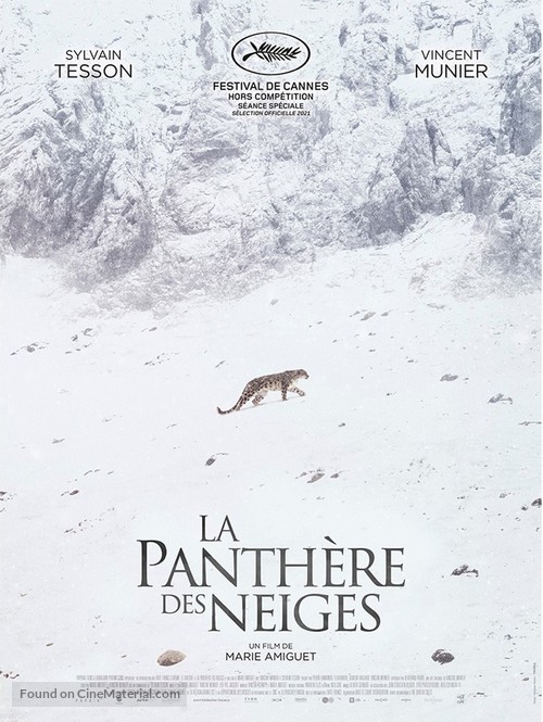 La panth&egrave;re des neiges - French Movie Poster