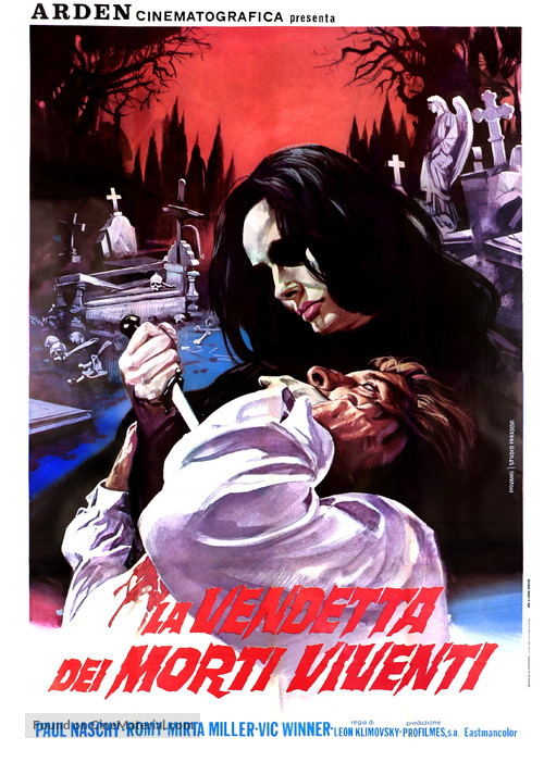 La rebeli&oacute;n de las muertas - Italian Movie Poster