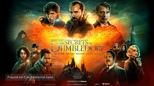 Fantastic Beasts: The Secrets of Dumbledore - South African Movie Poster