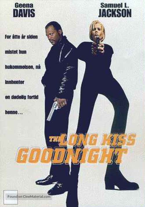 The Long Kiss Goodnight - Norwegian DVD movie cover