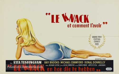 The Knack ...and How to Get It - Belgian Movie Poster