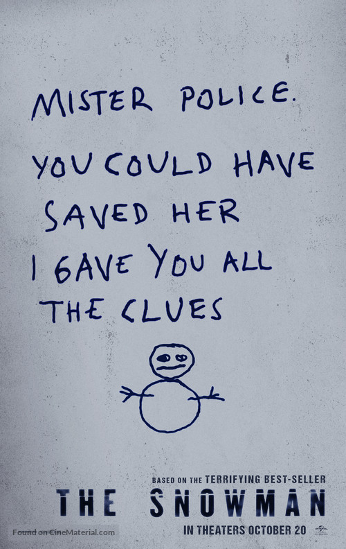The Snowman - Movie Poster