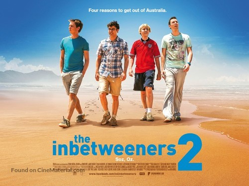 The Inbetweeners 2 - British Movie Poster