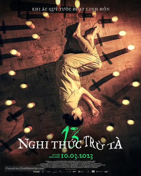 13 exorcismos - Vietnamese Movie Poster