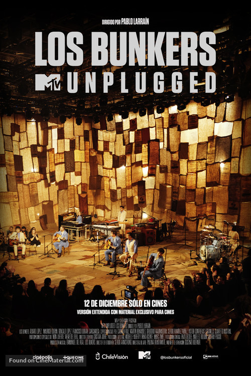 Los Bunkers: MTV Unplugged - Chilean Movie Poster