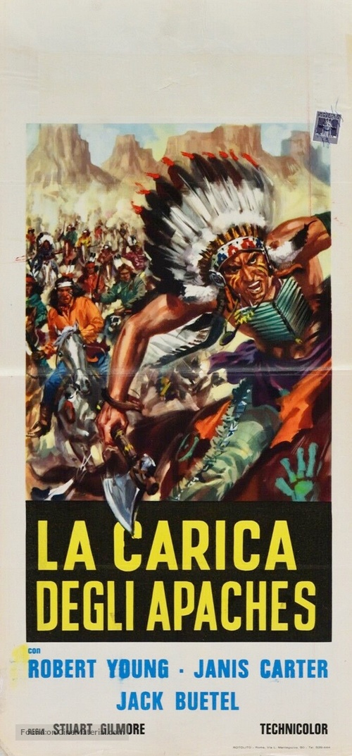 The Half-Breed - Italian Movie Poster