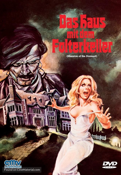 Mansion of the Doomed - German DVD movie cover