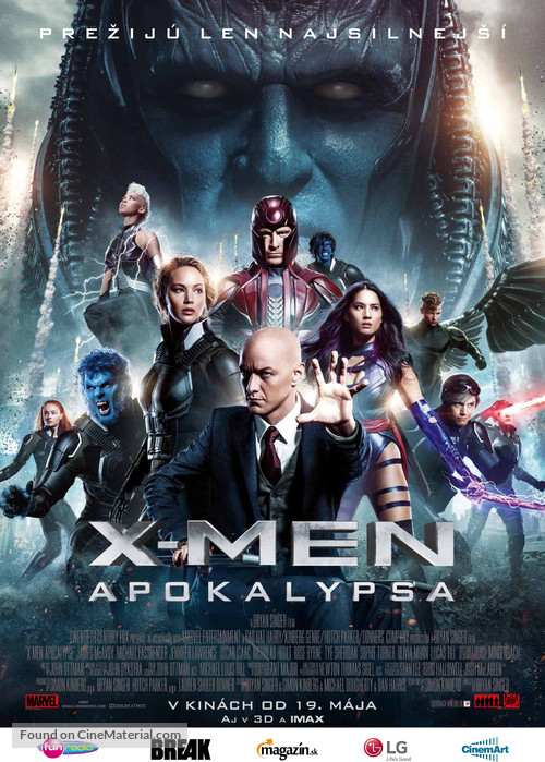 X-Men: Apocalypse - Slovak Movie Poster