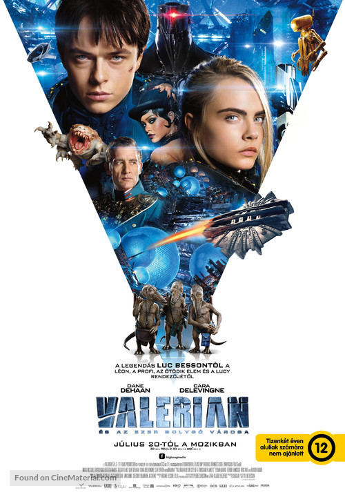 Valerian and the City of a Thousand Planets - Hungarian Movie Poster