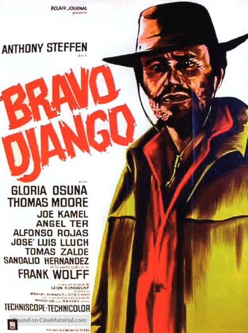 Pochi dollari per Django - French Movie Poster