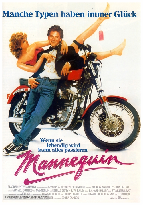 Mannequin - German Movie Poster