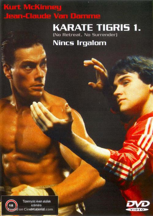 No Retreat, No Surrender - Hungarian Movie Cover