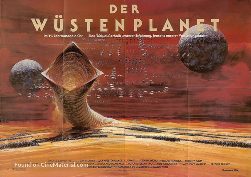 Dune - German Movie Poster