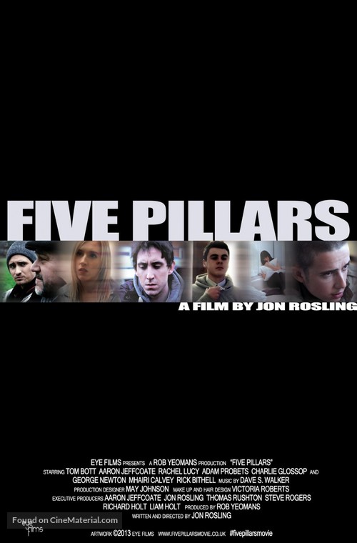 Five Pillars - British Movie Poster