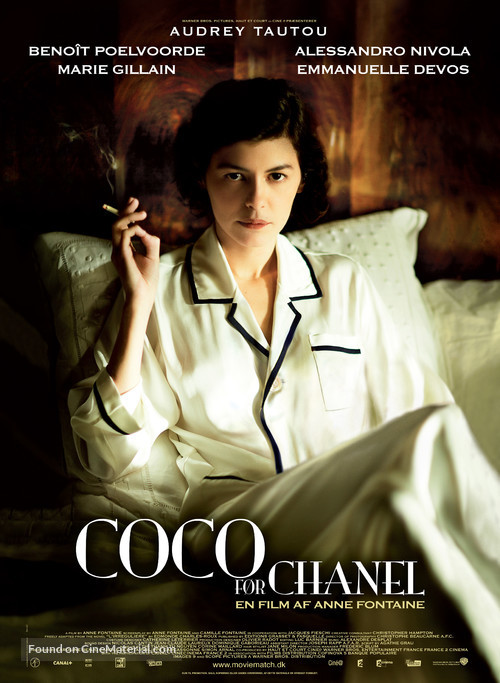 Coco avant Chanel - Danish Movie Poster