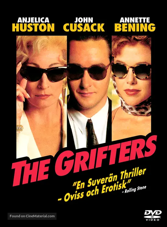 The Grifters - Swedish DVD movie cover