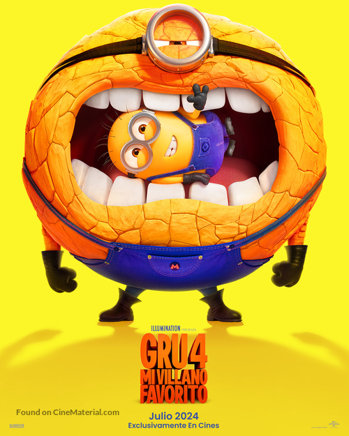 Despicable Me 4 - Spanish Movie Poster