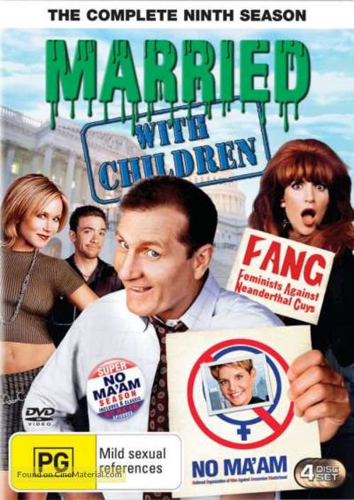 &quot;Married with Children&quot; - Australian DVD movie cover