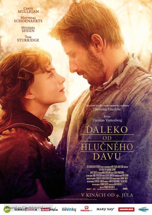 Far from the Madding Crowd - Slovak Movie Poster