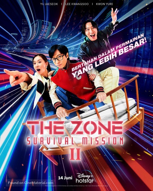 &quot;The Zone: Survival Mission&quot; - Indonesian Movie Poster