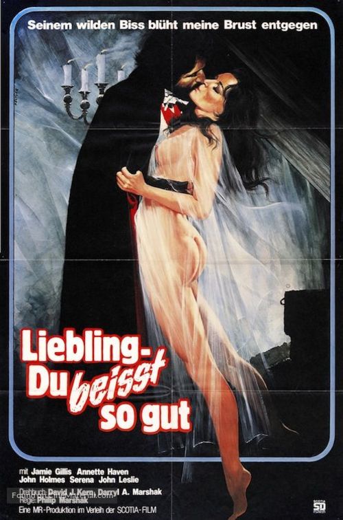 Dracula Sucks - German Movie Poster
