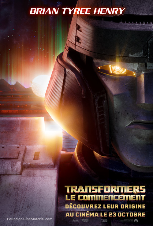 Transformers One - French Movie Poster