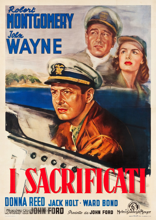 They Were Expendable - Italian Movie Poster