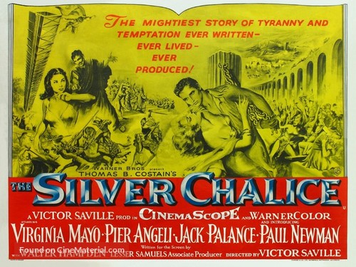 The Silver Chalice - British Movie Poster