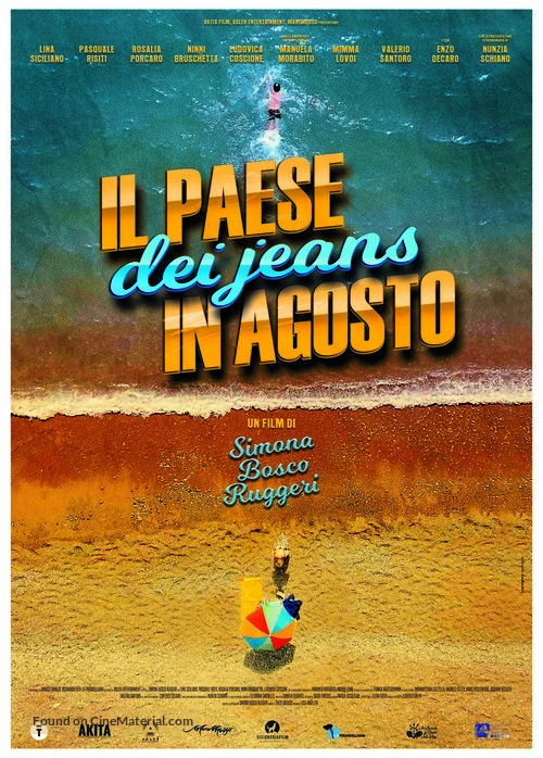 Il Paese dei jeans in agosto - Italian Movie Poster