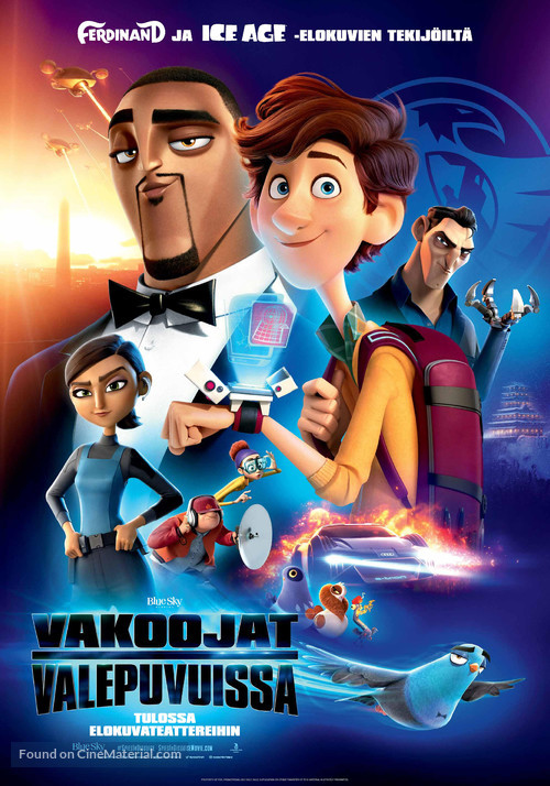 Spies in Disguise - Finnish Movie Poster