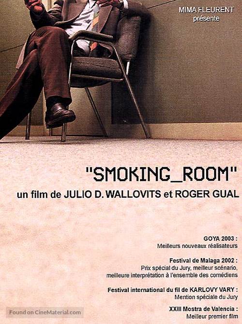 Smoking Room - French poster