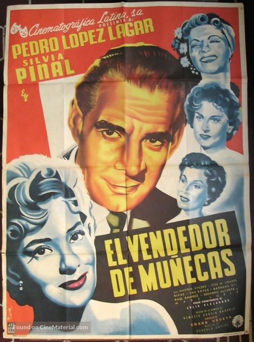 El vendedor de mu&ntilde;ecas - Mexican Movie Poster