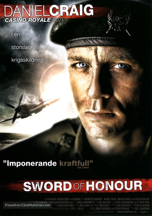 Sword of Honour - Swedish Movie Poster