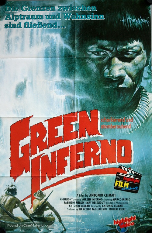 Paradiso infernale - German Video release movie poster