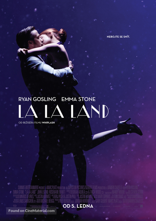 La La Land - Czech Movie Poster