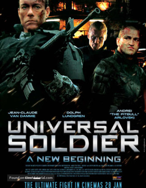 Universal Soldier: Regeneration - Malaysian Movie Poster