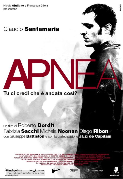 Apnea - Italian poster