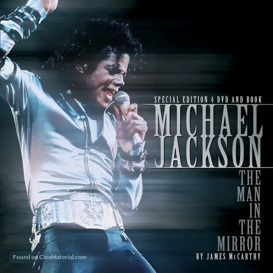 Man In The Mirror The Michael Jackson Story 2004 Dvd Movie Cover