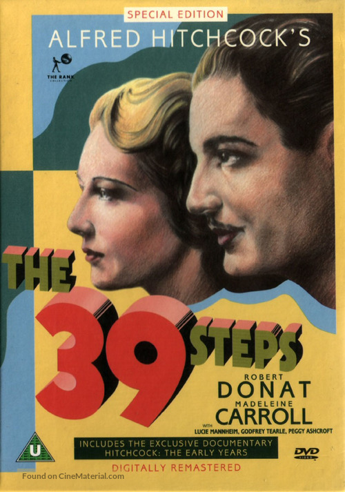 The 39 Steps - British Movie Cover