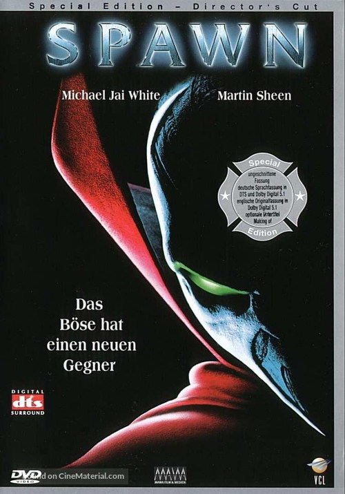 Spawn - German DVD movie cover