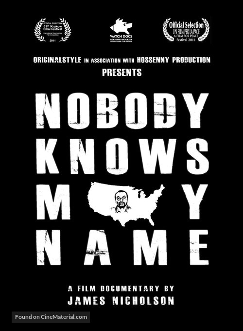 Nobody Knows My Name - Movie Poster