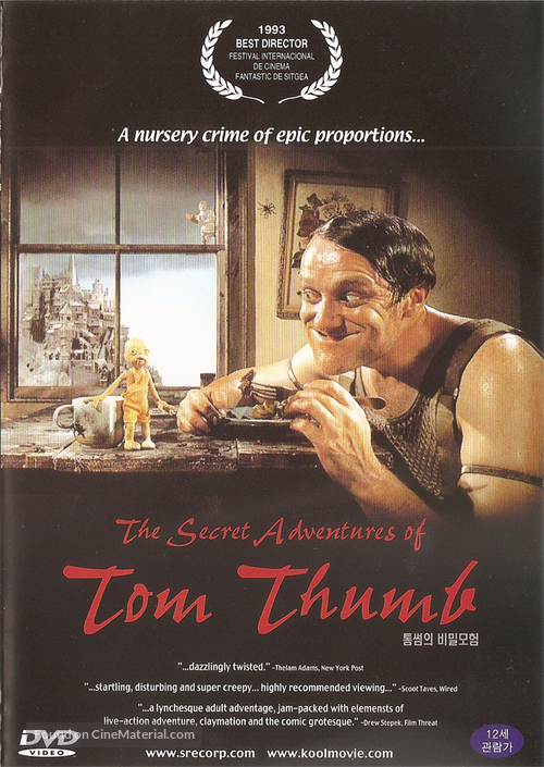 The Secret Adventures of Tom Thumb - South Korean Movie Cover
