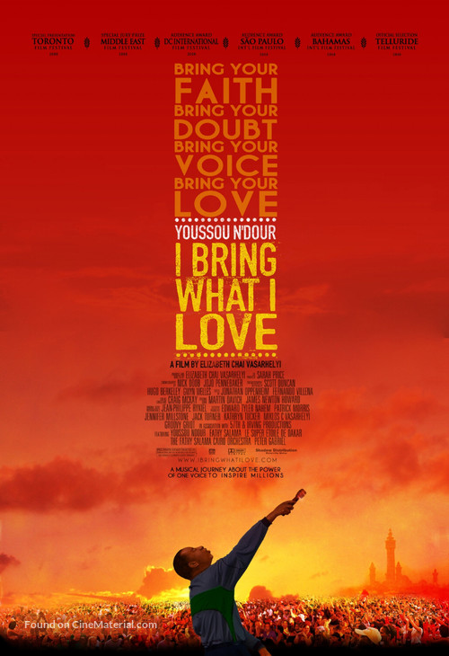 Youssou Ndour: I Bring What I Love - Movie Poster