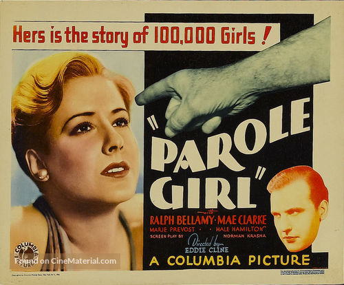 Parole Girl - Movie Poster