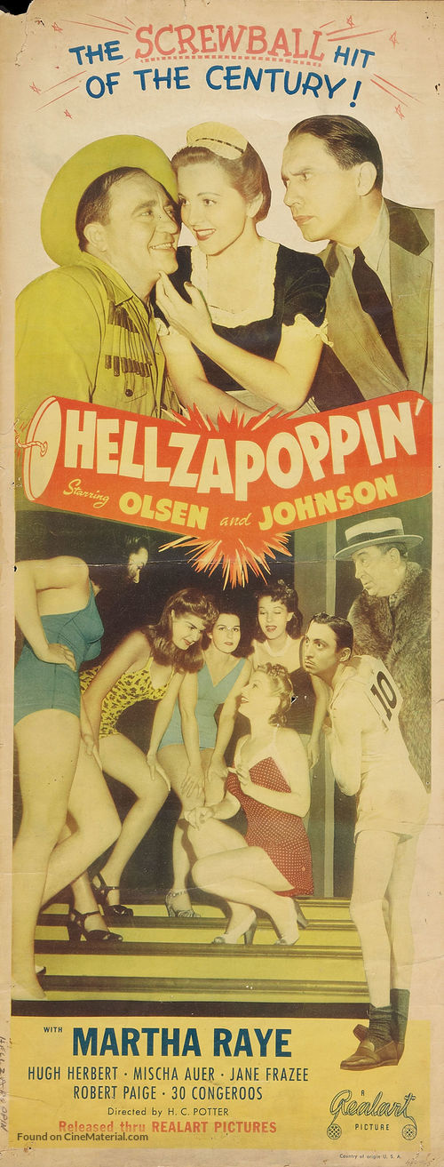Hellzapoppin - Movie Poster